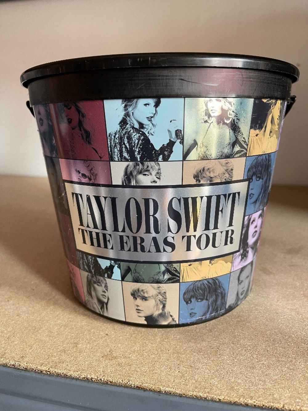 Taylor Swift Multicolor Eras Tour Mosaic Popcorn Bucket